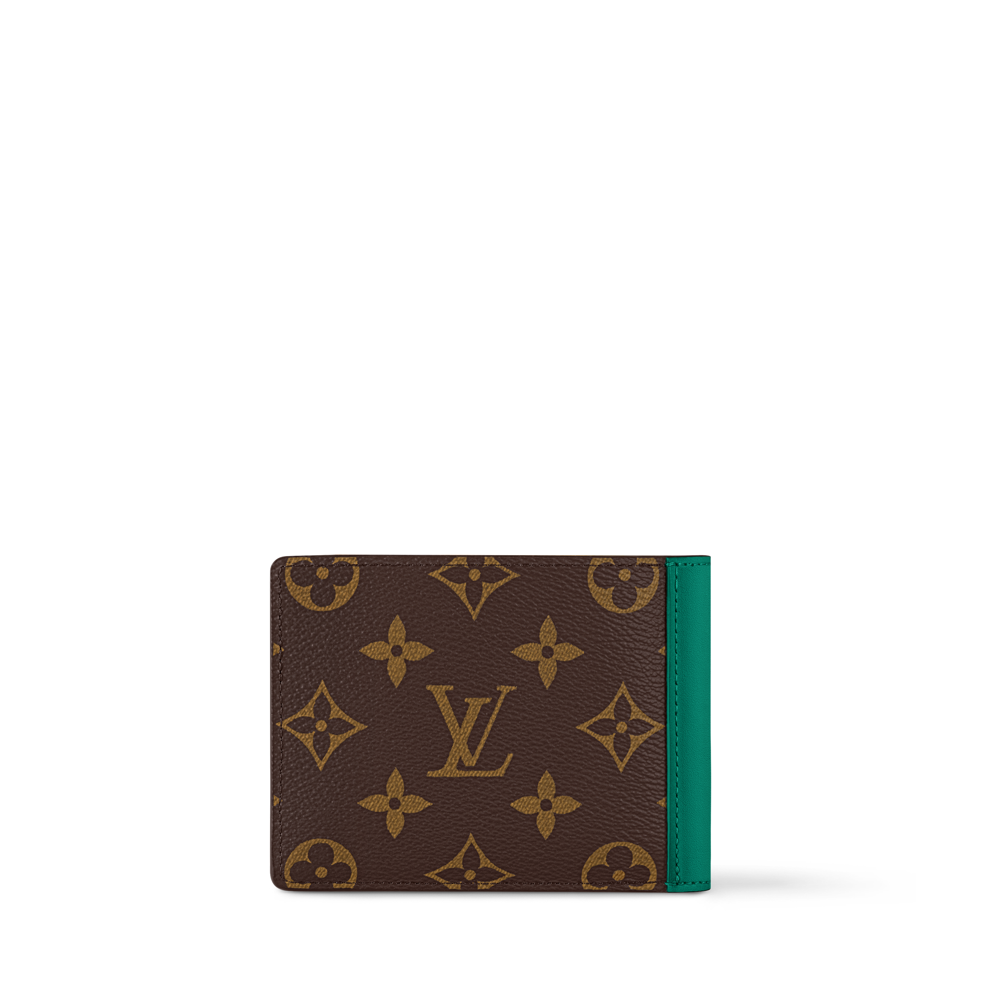 Multiple Wallet - Luxury Monogram Macassar Canvas Green | LOUIS